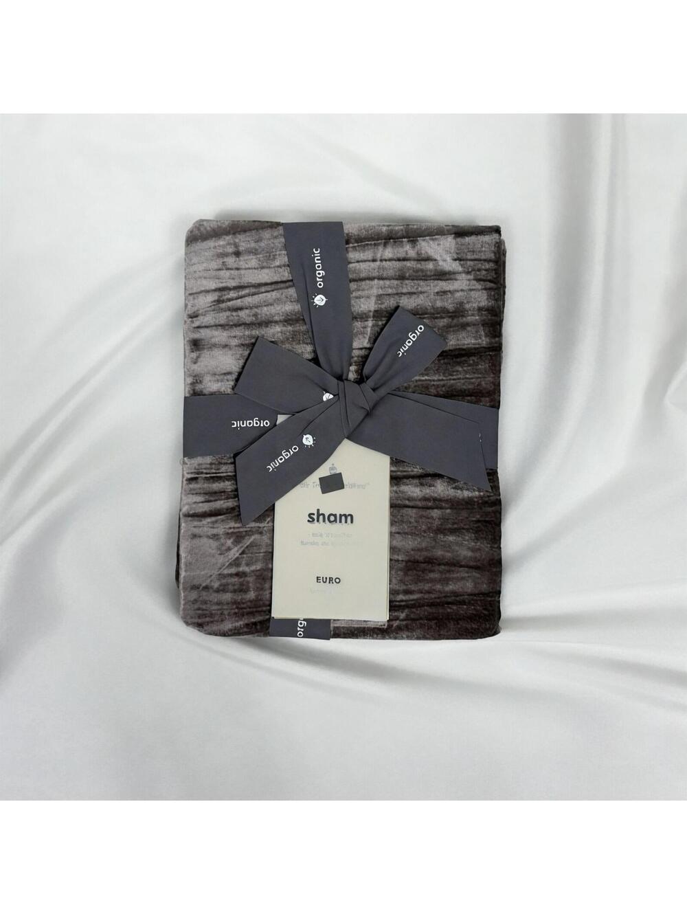 West Elm Organic Euro Silver Standard Sham